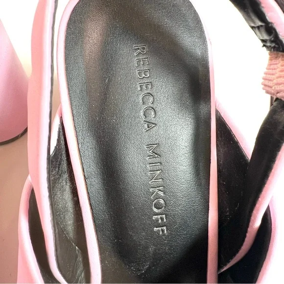 Rebecca Minkoff Agata Slingback Sandals Pink Size 7.5/8 - Picture 4 of 16